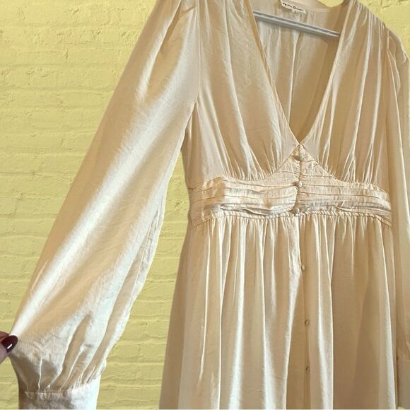 By the River Gabriella dress long billowy sleeves midi length romantic - Picture 9 of 16